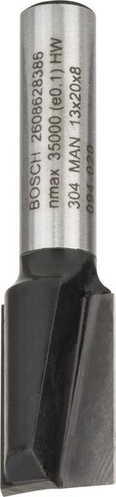 Produktbild Bosch Professional Zubehör Nutfräser, 8 mm, D1 13 mm, L 19,6 mm, G 51 mm. Für Handfräsen