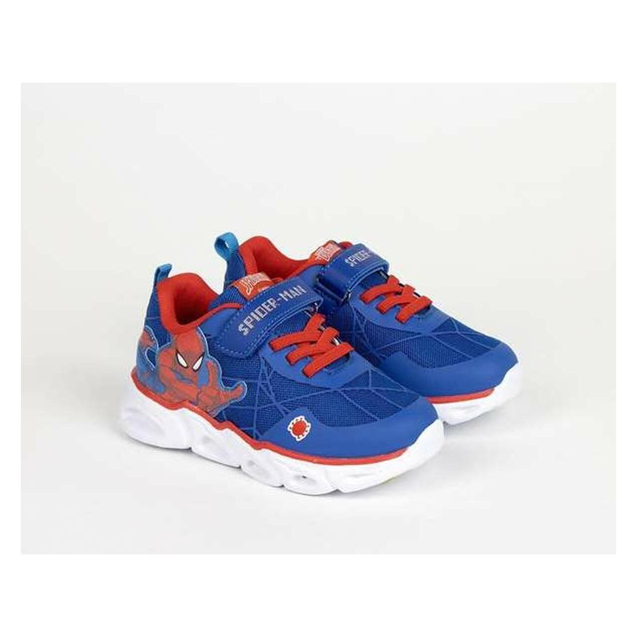 Spiderman, Jungen, Hallenschuhe, Kinder Sportschuhe Spider-Man (30), Blau