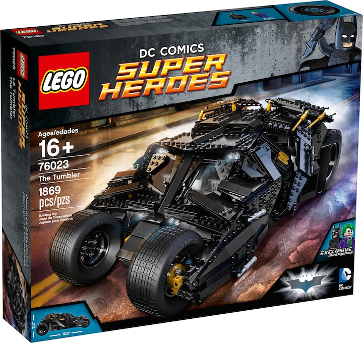 Actual product image LEGO DC Comics Super Heroes The Tumbler (76023, LEGO DC, LEGO Rare Sets)