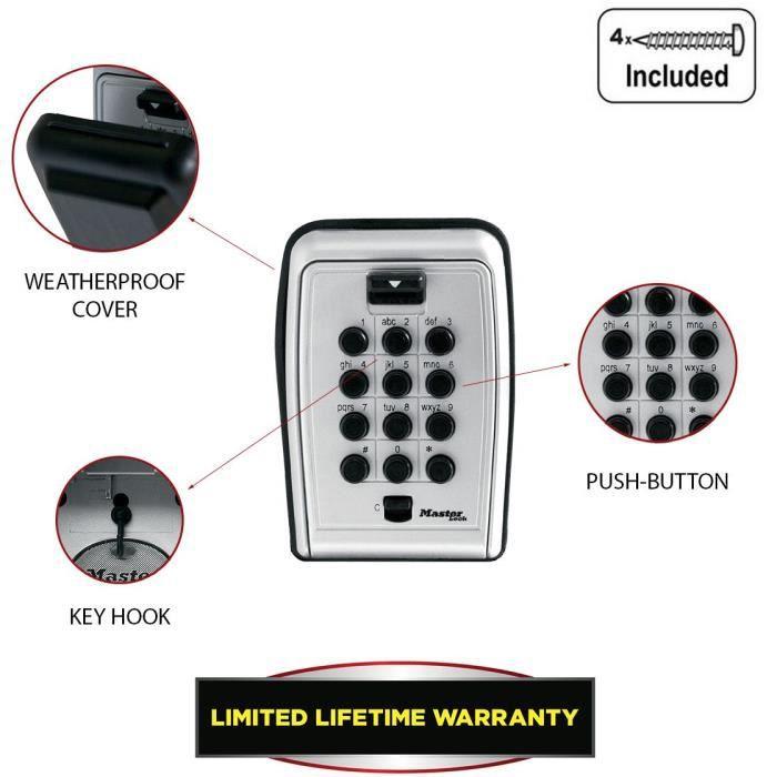 Actual product image Master Lock 5422EURD Safe Portable Safe