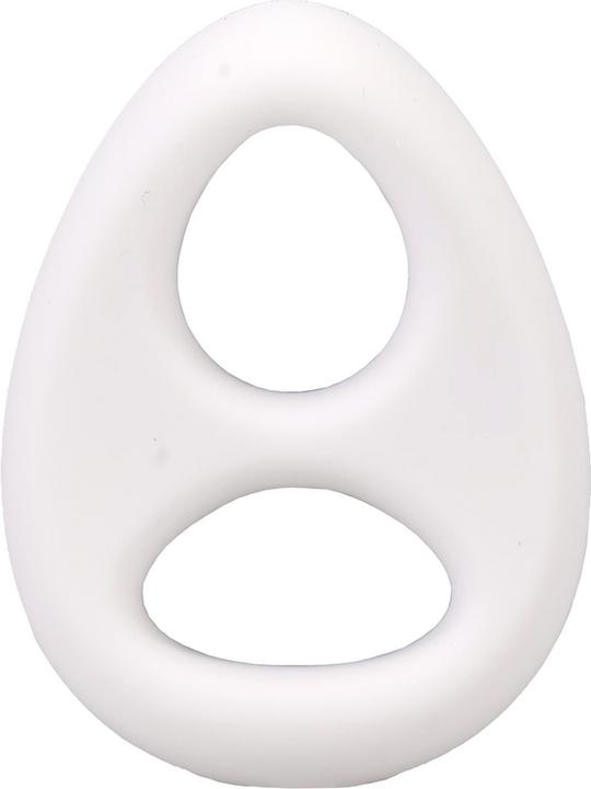 Immagine prodotto Doc Johnson The Code - Silicone Cockring with Bandana - White (4.60 cm)
