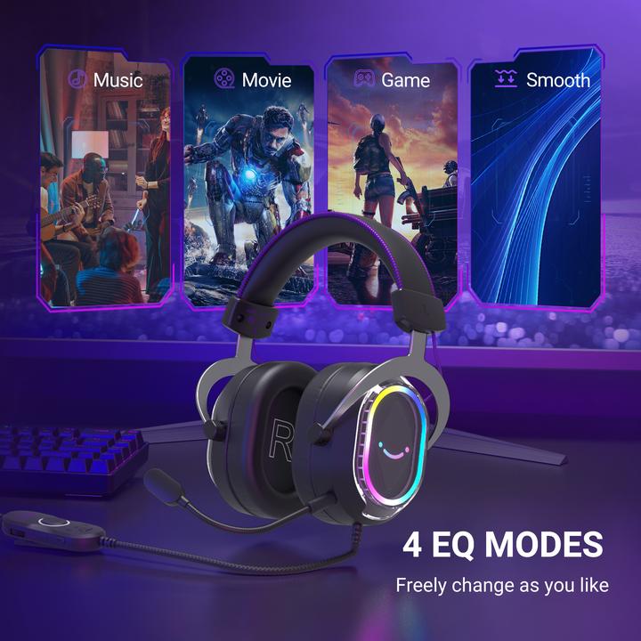 Immagine prodotto Fifine H13 Gaming Headset (Cablato)