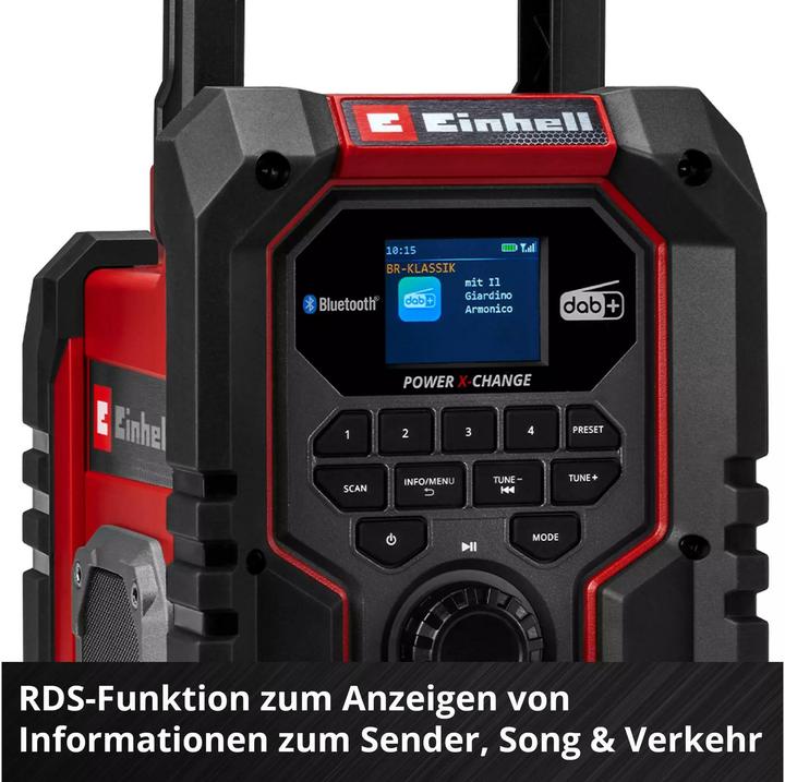 Produktbild Einhell TE-CR 18 Li (FM, Bluetooth)