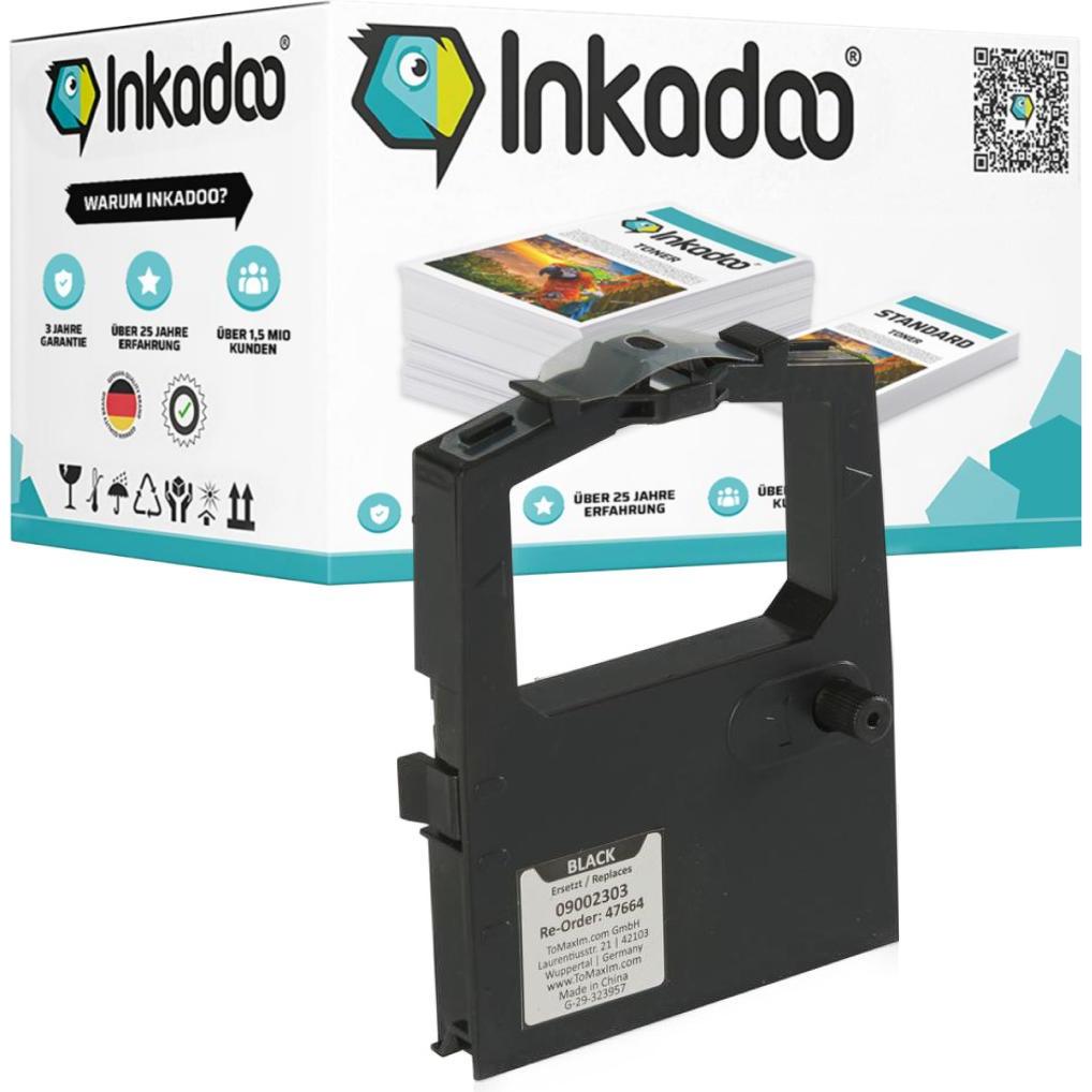 Inkadoo, Schreibmaschine Zubehör, Kompatibel zu OKI 09002303 Farbband, lila, passend für British Telecom Cheetah, Britis...