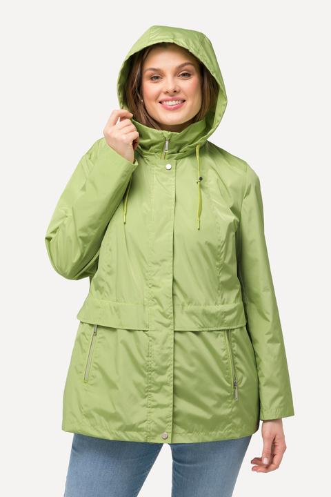 Produktbild Ulla Popken HYPRAR Windbreaker-Jacke, wasserabweisend, Kapuze (46, 48)