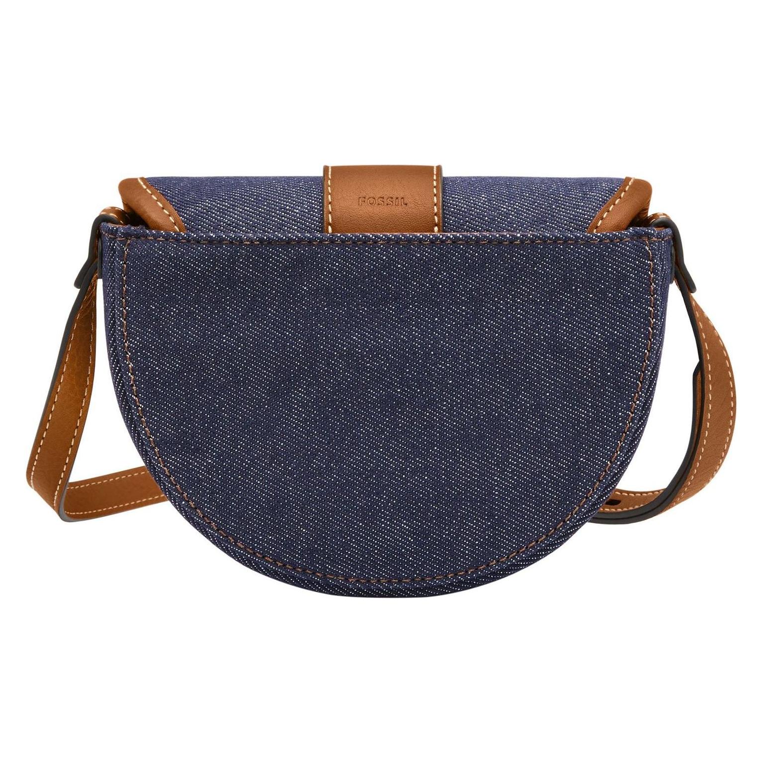 Fossil, Damen, Handtasche, Harwell Small Flap Crossbody, Blau