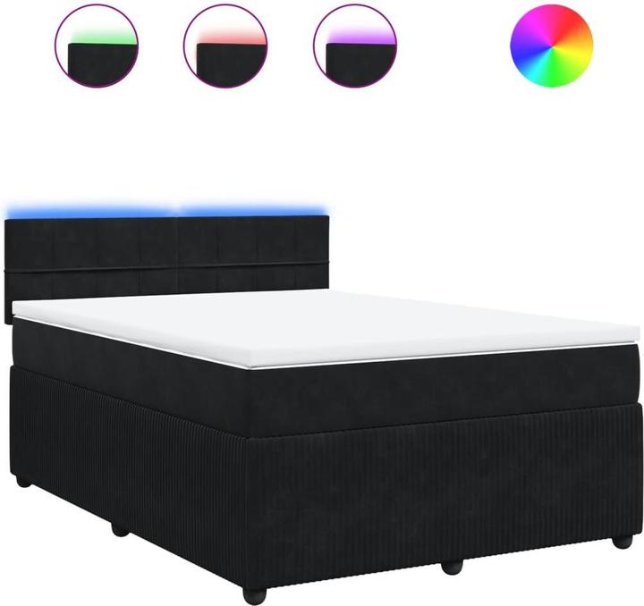 Produktbild vidaXL Boxspringbett (140 x 200 cm)