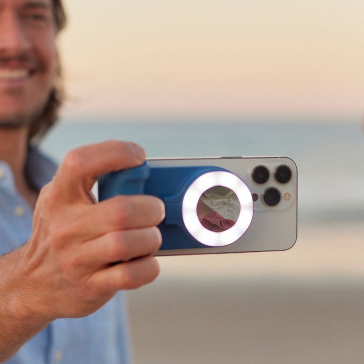 Actual product image ShiftCam SnapLight Light Blue