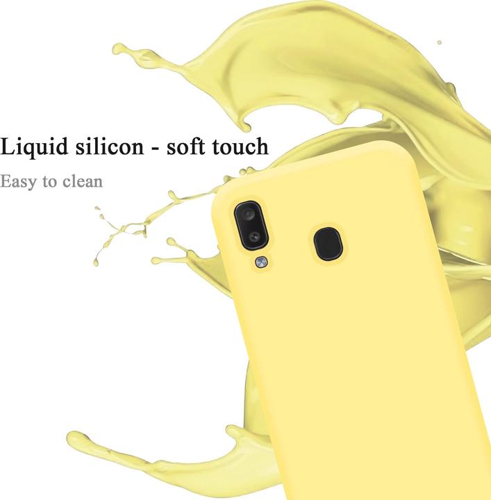 Produktbild Cadorabo TPU Liquid Silicone Case Cover (Samsung Galaxy A20, Samsung Galaxy M10s, TCL A30)
