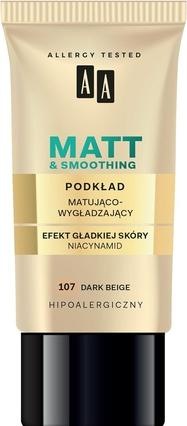 Oceanic AA Make Up Matt Foundation podkład matująco wygładzający 107 Dark Beige 30ml (107 Dark Beige)