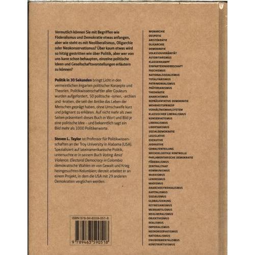 Thumbnail - Politik in 30 Sekunden, Sachbücher von Steven Taylor