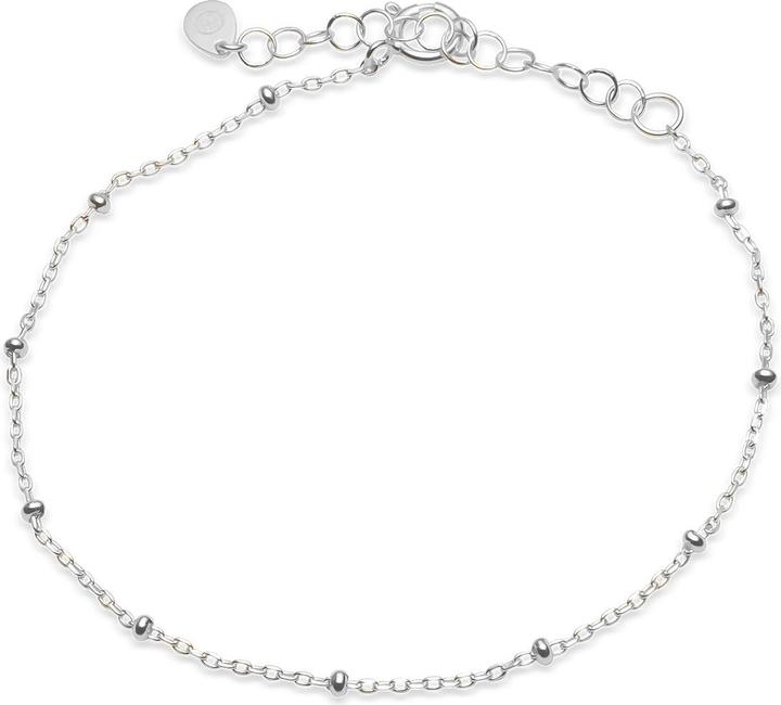 Immagine prodotto Leyda Feingliedrige Armkette Kugeln (19 cm, Argento 925)