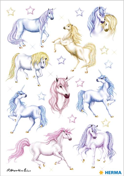 Produktbild HERMA Sticker Einhorn