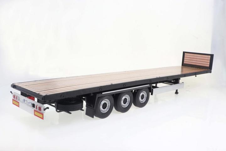 Actual product image Solido 1:24 Transport trailer black