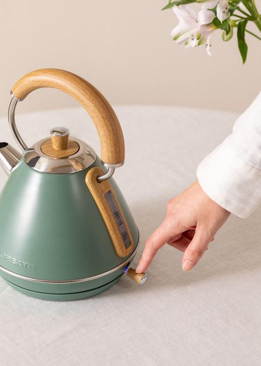 Produktbild Create KETTLE RETRO M - Wasserkocher 1l Salbeigrün (1 l)