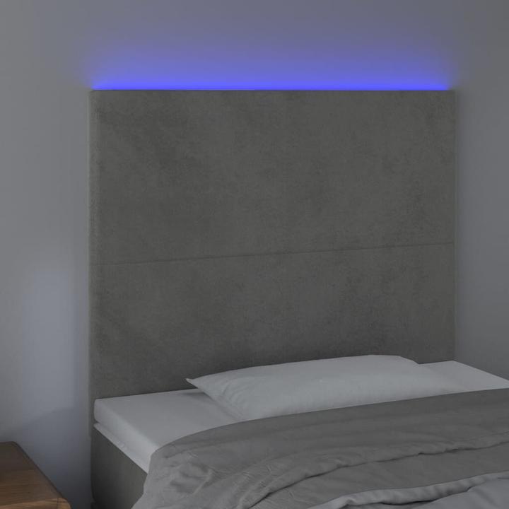Image du produit vidaXL LED Kopfteil (90 x 5 x 128 cm)