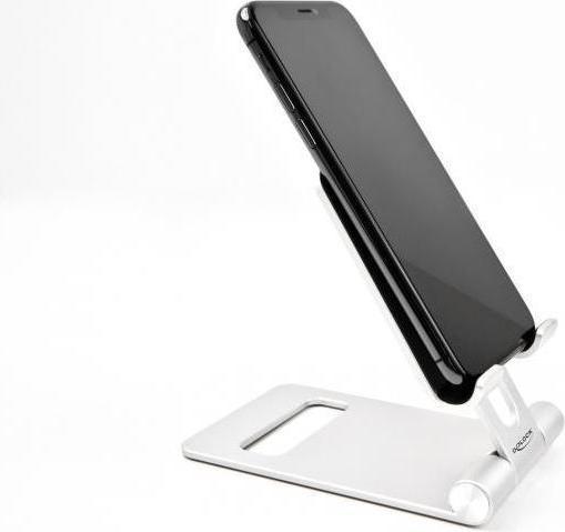 Produktbild Delock Smartphone Standhalterung verstellbar Aluminium (152 g)
