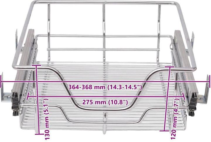 Actual product image vidaXL Aldare (2 x, 37 x 46 x 13 cm)