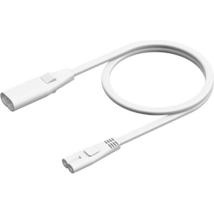 RZB Illuminante, vetro, 2G7, 10 W, nero, 7 x 8 x 10 cm (0.60 m), Cavo di rete