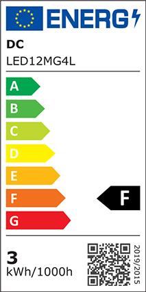 Energie-Label Scharnberger+Hasenbein LED-Leuchtmittel (G4, 245 lm, 1x)