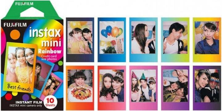 Immagine prodotto Fujifilm Instax Color Mini Rainbow (Instassare Mini)