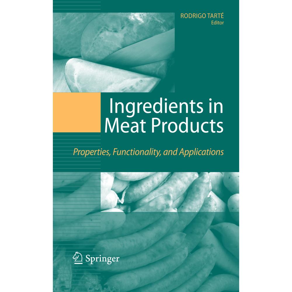 Ingredients in Meat Products, Fachbücher