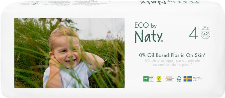 Image du produit Naty Couche bio (Taille 4+, Pack, 42 pcs)