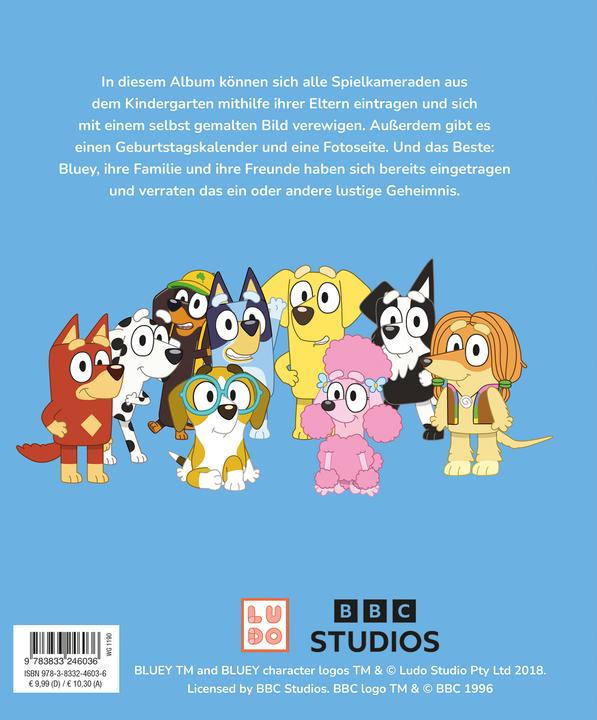 Produktbild Panini Bluey: Meine ersten Freunde (Deutsch, Panini, 2025)