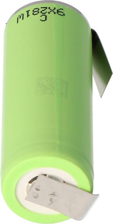 Actual product image Panasonic Akku NCR18500A (Lötfahne U) (18500, 2040 mAh)