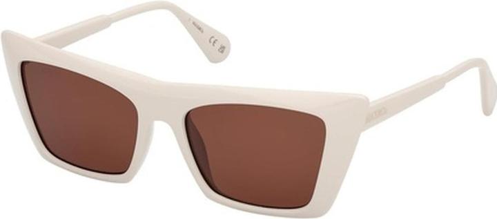 Produktbild Latetobed Max & Co Mo0122 25e Shiny White Women's Sunglasses 54/17/140