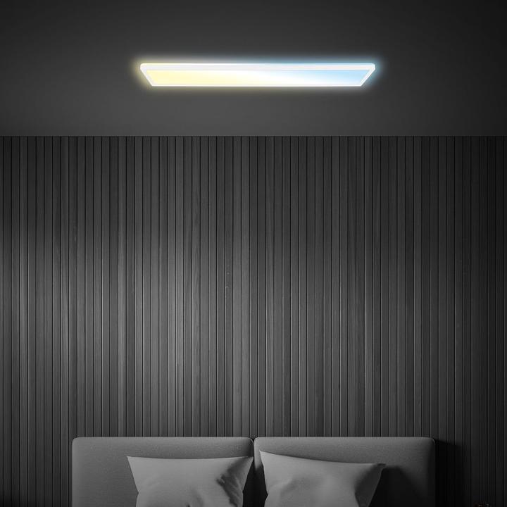 Actual product image Briloner CCT ultra-flat LED panel, white (4800 lm)