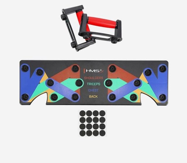 Immagine prodotto HMS Pu10 Pedana Push-Up Multifunzionale Rossa