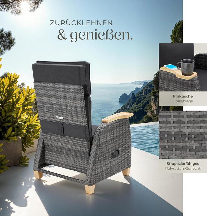 Produktbild tectake Pescara (128 cm)