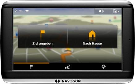 Navigon 42 Plus, TMC, mappe europee