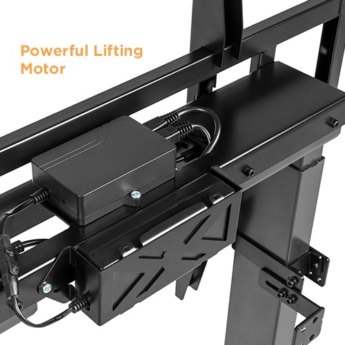 Actual product image equip Wall bracket 55"-100"/1TFT 120kg 1joint Up-Down bw (Wall, 100", 120 kg)