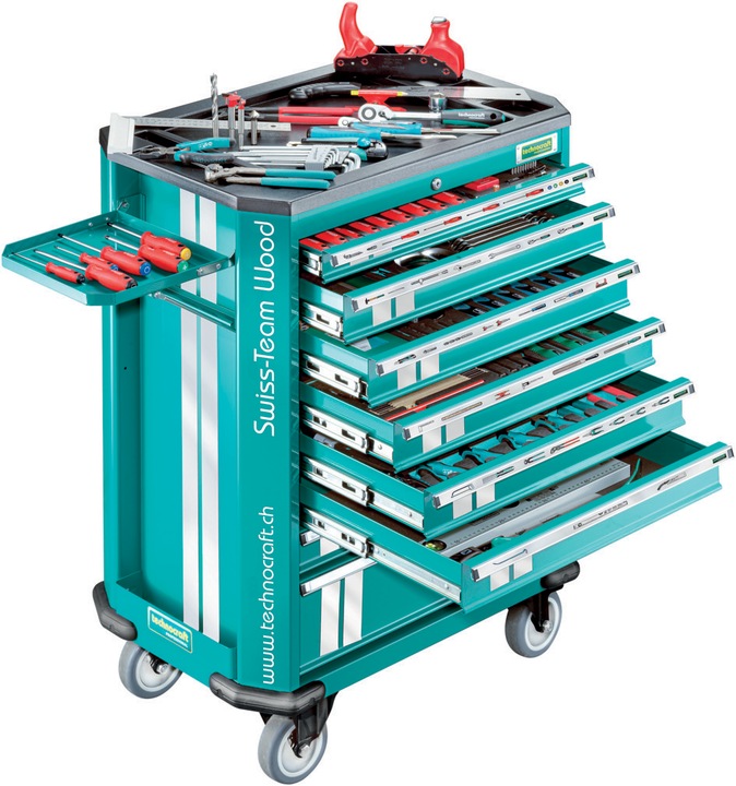 technocraft Workshop trolley SWISS TEAM WOOD 282 pcs. (282 x)