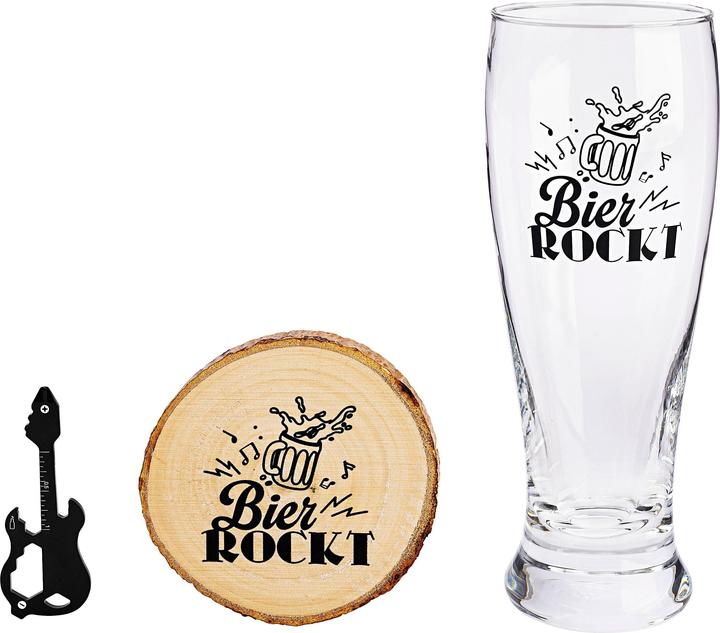 Image du produit 3-teiliges Geschenkset "Bier rockt"