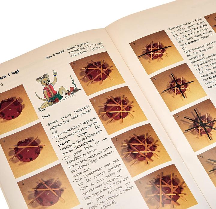 Actual product image Glorex Straw complete set with booklet 5