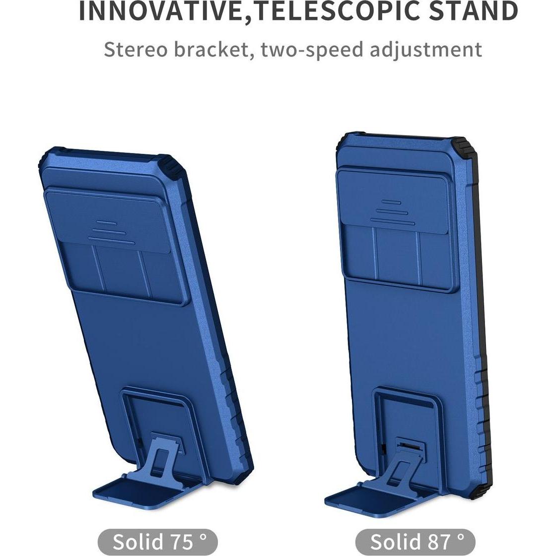 Thumbnail - König Design Hülle Handy Schutz für Google Pixel 8 Pro Case Cover Standfunktion Etuis Bumper (Google Pixel 8 Pro), Smart...