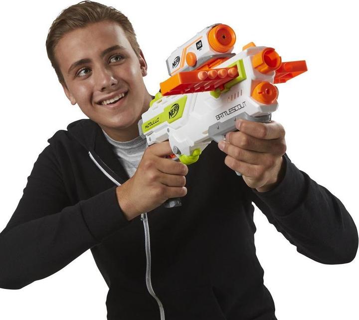 Actual product image Nerf N-Strike Elite Modulus BattleScout ICS-10 Blaster