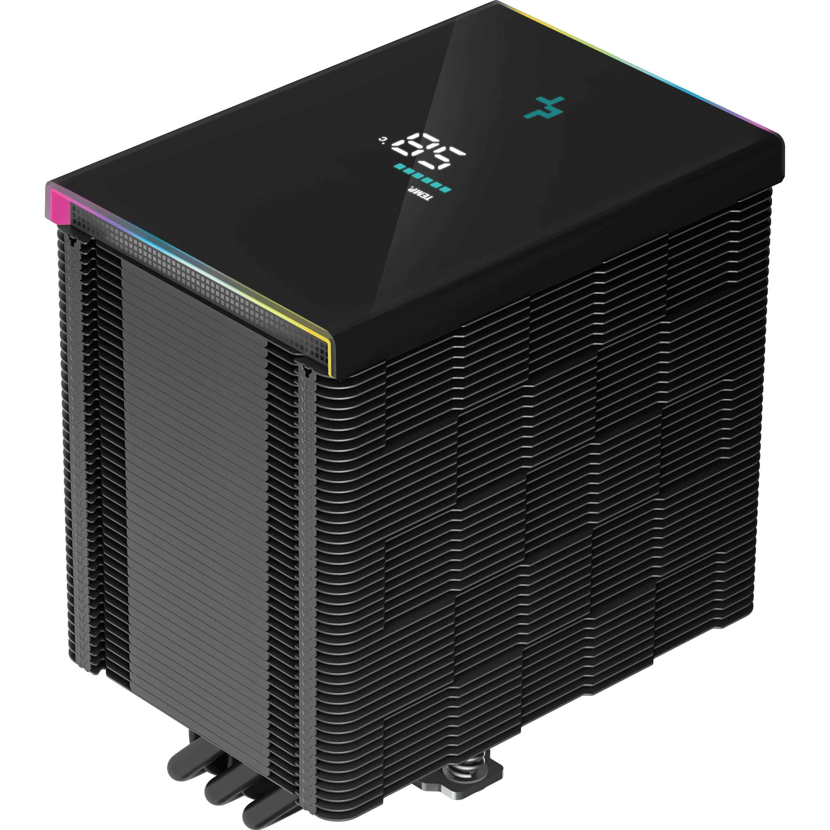 Deepcool AK500 Digital (156 mm), CPU Kühler, Schwarz