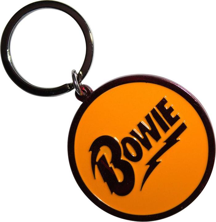 Produktbild David Bowie Schlüsselanhänger KreisLogo
