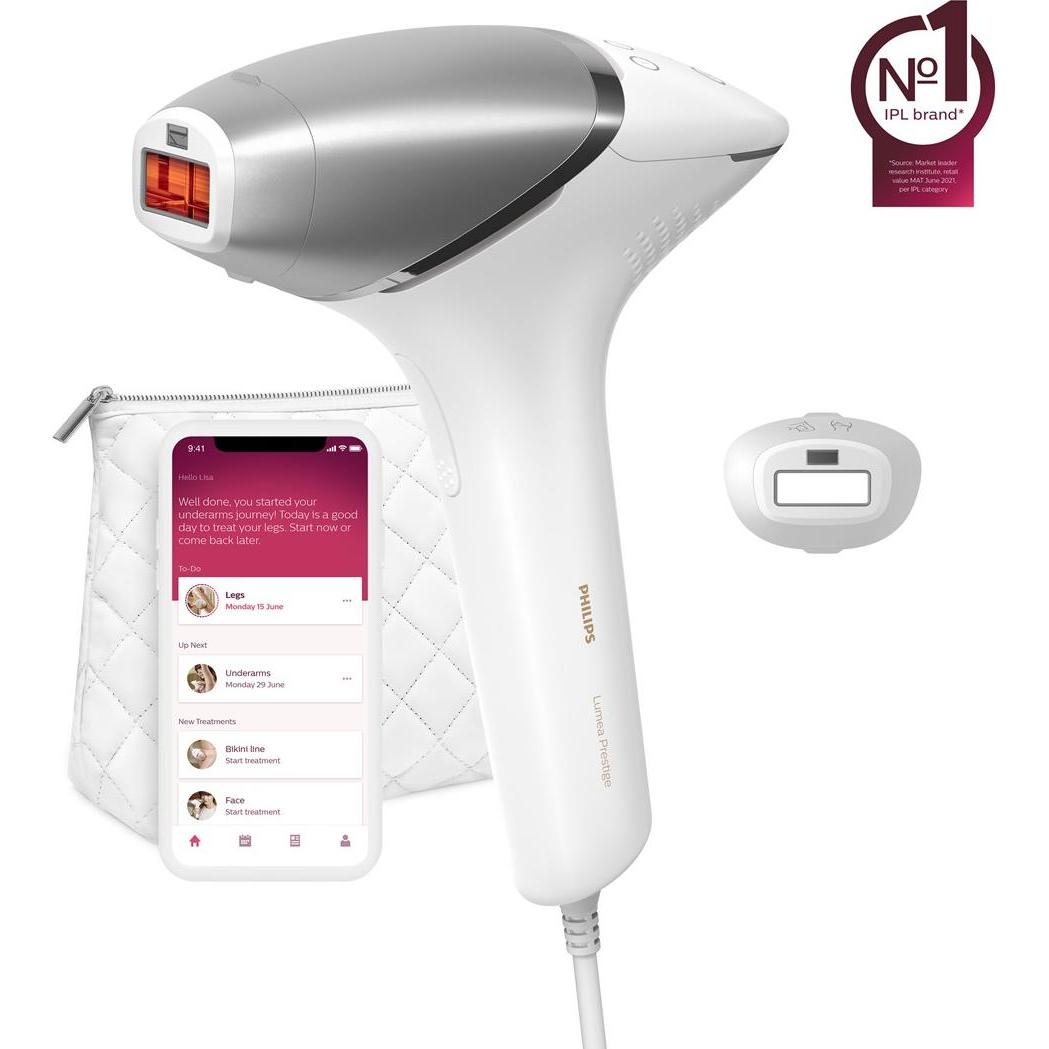 Philips, Dispositivo IPL, Lumea Prestige Lumea IPL 8000 Series BRI940/00 IPL Haarentfernungsgerät mit SenseIQ