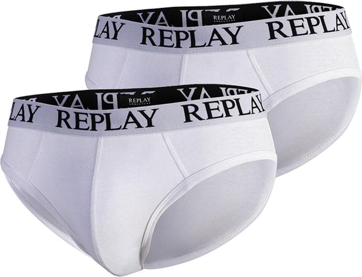 Image du produit Replay Slip SLIP Basic Cuff Logo im praktischen 2er Pack (XL, lot de 2)