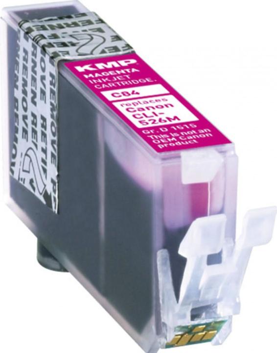 Produktbild KMP C84 Tintenpatrone kompatibel mit Canon CLI-526 M (M)