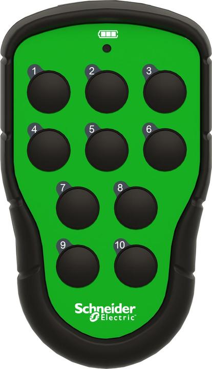 Schneider Electric Sender Pocket, 10 Tasten, einstufig, 2,4 ZART10