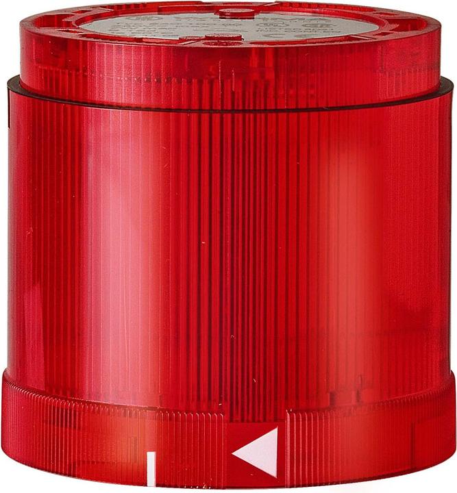 Werma Permanent LED beacon,red,24V,70mm