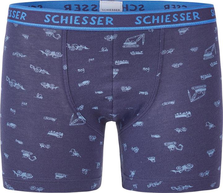 Immagine prodotto Schiesser 9 Pacchetti di pantaloncini / pantaloni in cotone biologico 95/5 per bambini (128, confezione da 9)