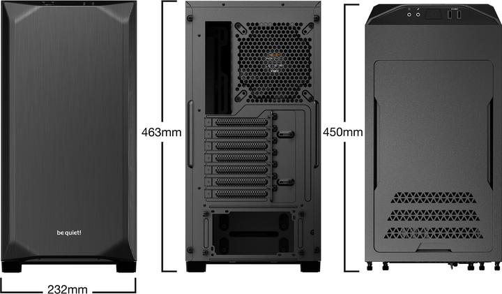 Produktbild be quiet! Pure Base 500 (ATX, mATX, Mini-ITX)