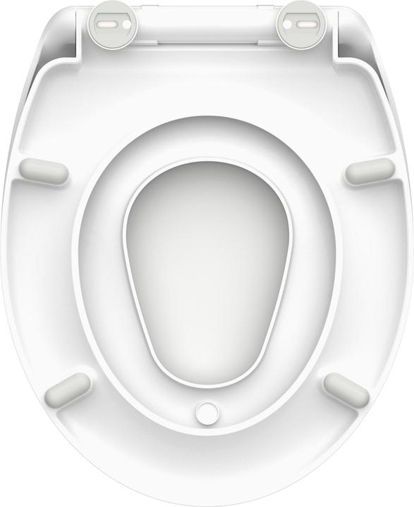 Produktbild Schütte WC Sitz Duroplast WC-Sitz FAMILY WHITE Absenkautomatik Schnellverschluss Quick Release 82940 Weiss